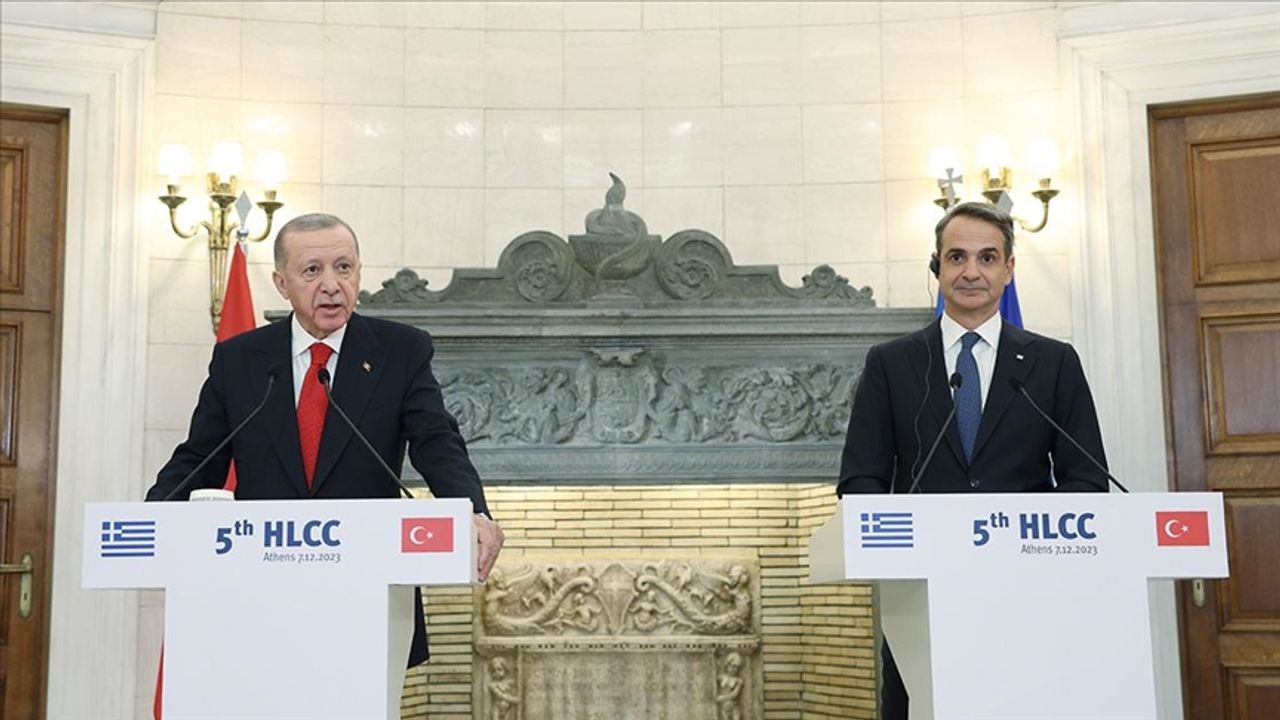 Erdoğan: Ege'yi barış ve işbirliği denizi haline getirelim istiyoruz