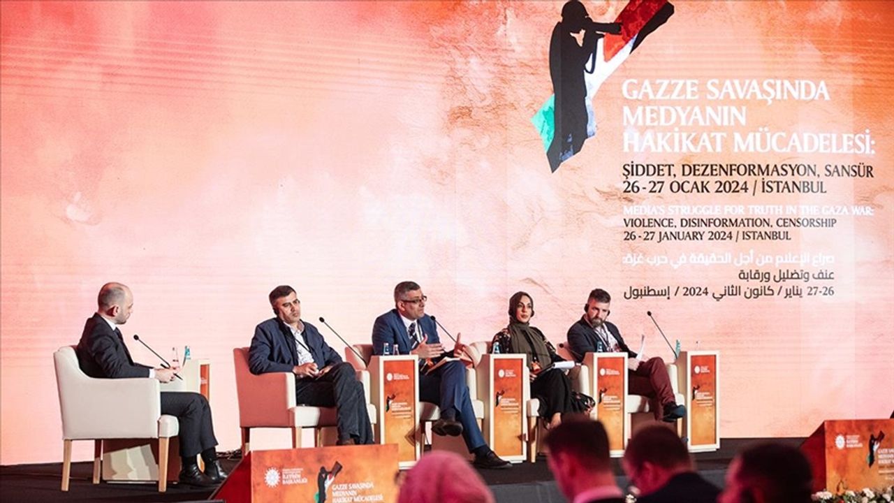 "Gazze Savaşı'nda Medyanın Hakikat Mücadelesi" sempozyumunda küresel kamuoyu ve sivil toplum