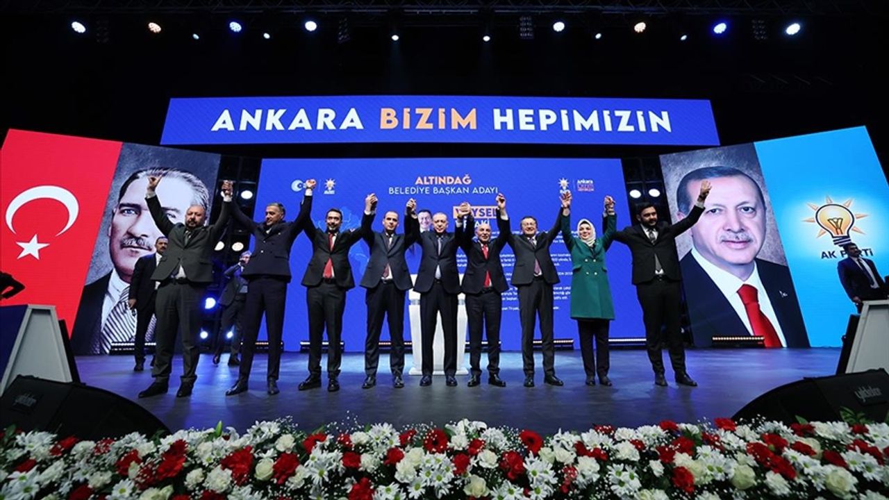 Cumhur İttifakı'nın Ankara ilçe adayları tanıtıldı