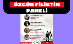 Nehirden Denize Özgür Filistin Paneli düzenlenecek