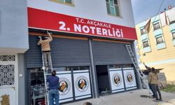 Akçakale'de yeni noter açıldı