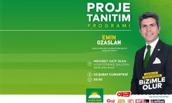 Özaslan proje tanıtım toplantısı düzenleyecek