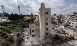 İsrail, Doğu Kudüs’te Filistinlilere ait binayı yıktı