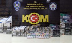 Viranşehir'de kaçak sigara operasyonu