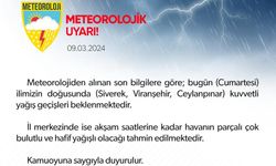 Meteoroloji'den 3 ilçe için kuvvetli yağış uyarışı