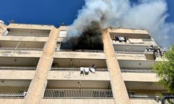 Haliliye’de 5 katlı binada yangın paniği!