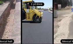 Geçen yıl dökülen asfalt, çalışma nedeniyle sökülüyor!