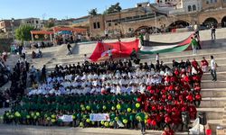 Şanlıurfalı çocuklardan Filistin İçin etkinlik