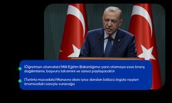 Cumhurbaşkanı Erdoğan: Aynı adımı İsrail de atmalı