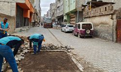 Eyyübiye’de bozulan yollar onarılıyor