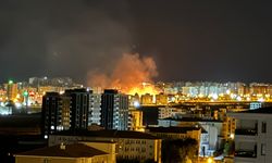 Karaköprü'de yangın paniğe neden oldu!