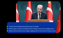 Cumhurbaşkanı Erdoğan: Enflasyonun ateşi düşmeye başladı