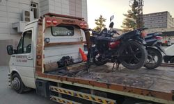 Urfa'da 3 çalıntı motosiklet ele geçirildi