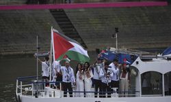 Filistinli sporcu Gazze'yi yansıttı!
