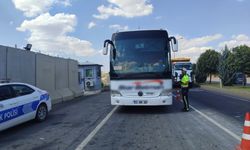 Şanlıurfa’da otobüsler denetlendi