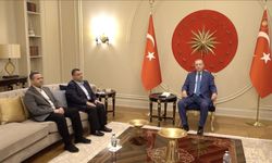 Cumhurbaşkanı Erdoğan, İsmail Heniyye'nin oğullarını kabul etti