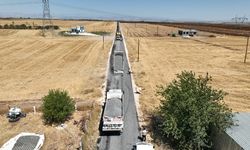 Kırsalda yol çalışmaları devam ediyor