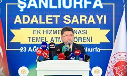 Şanlıurfa Adalet Sarayı Ek Hizmet Binasının temeli atıldı