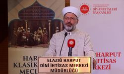 Erbaş, "Harput Klasik Hadis Meclisi-1" programına katıldı