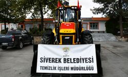 Siverek Belediyesine Kepçe hibe edildi