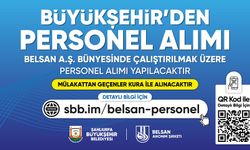 BELSAN, Şanlıurfa’da Yeni Personel Alımı Yapacak