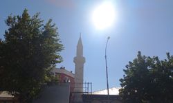 Siverek Sulu Cami'nin minaresi yeniden dirildi!