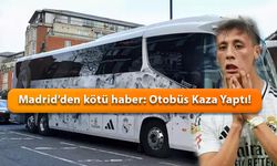 Madrid’den kötü haber: Otobüs Kaza Yaptı!