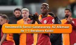 Yenilmezlik Serisi: Galatasaray, AZ Alkmaar ile 1-1 Berabere Kaldı!