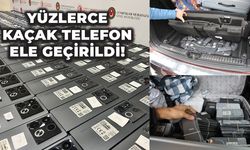 Yüzlerce kaçak cep telefonu ele geçirildi!