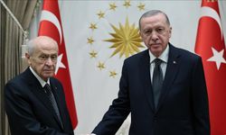 Cumhurbaşkanı Erdoğan, Bahçeli ile görüştü