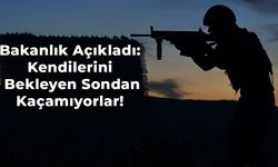 Bakanlık Açıkladı: Kendilerini Bekleyen Sondan Kaçamıyorlar!