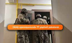 DEAŞ operasyonunda 77 şüpheli gözaltına alındı