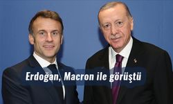 Cumhurbaşkanı Erdoğan, Fransa Cumhurbaşkanı Macron ile görüştü