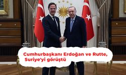 Cumhurbaşkanı Erdoğan ve Rutte, Suriye'yi görüştü