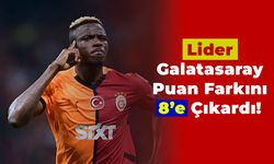 Lider Galatasaray Puan Farkını 8’e Çıkardı!