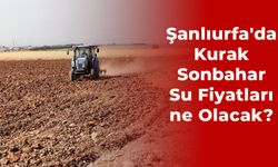 Şanlıurfa'da Kurak Sonbahar: Su Fiyatları ne Olacak?