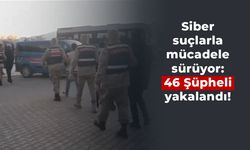 Siber suçlarla mücadele sürüyor: 46 Şüpheli yakalandı!