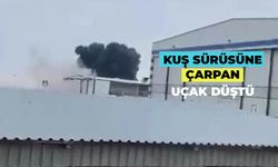 Kuş sürüsüne çarpan uçak düştü: İçerisinde 72 kişi bulunuyordu!