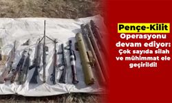 Pençe-Kilit Operasyonu: Çok sayıda silah ve mühimmat ele geçirildi!