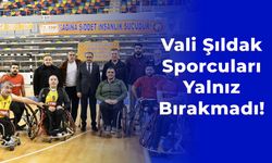 Sporcuları Yalnız Bırakmadı: Vali Şıldak Muş Maçında!