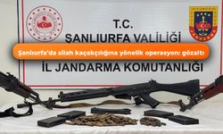 Şanlıurfa’da silah kaçakçılığına yönelik operasyon: 3 gözaltı!