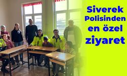 Siverek Polisinden en özel ziyaret