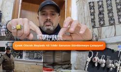 Çırak Olarak Başladı: 45 Yıldır Sanatını Sürdürmeye Çalışıyor!