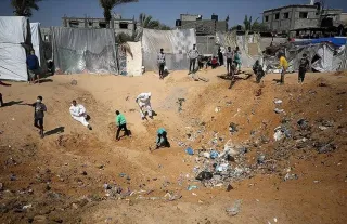 Gazze halkı artan salgın hastalık riskiyle karşı karşıya