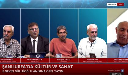 Şanlıurfa'da Kültür ve Sanat | F.Nevin Güllüoğlu Anısına Özel Yayın