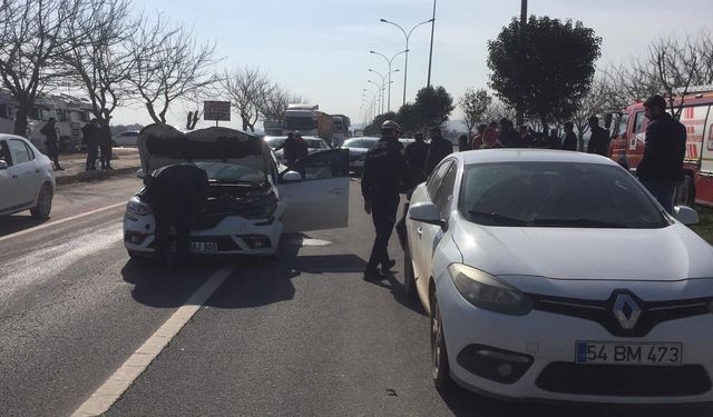 Haliliye'de zincirleme trafik kazası: 11 yaralı