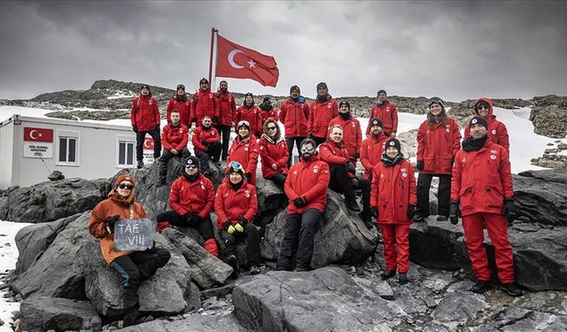 Türk bilim insanları Antartika'da