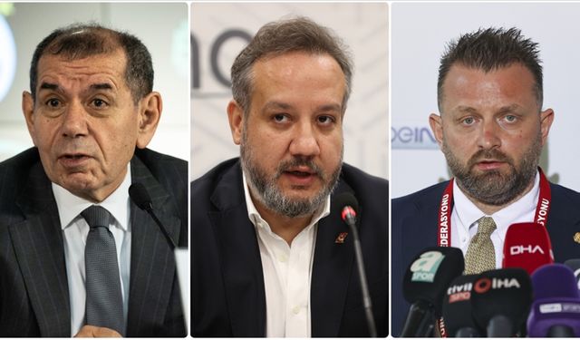 Dursun Özbek, Sinan Boztepe ve Selahattin Baki, PFDK'ye sevk edildi