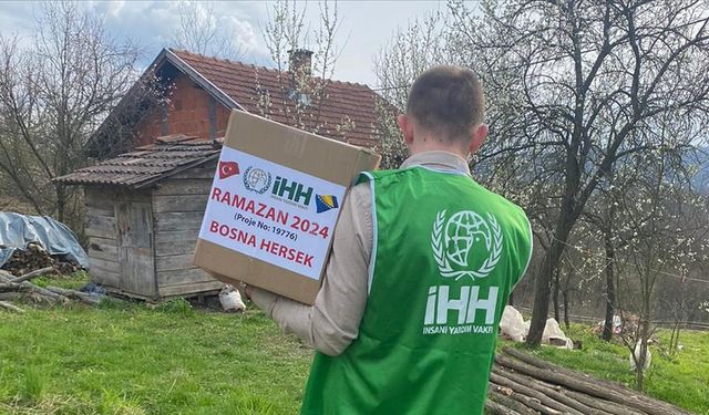 İHH, Balkanlar'da ramazan ayında ihtiyaç sahiplerine destek oldu