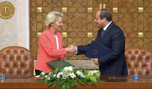 Mısır ile AB stratejik ve kapsamlı ortaklık deklarasyonu imzaladı